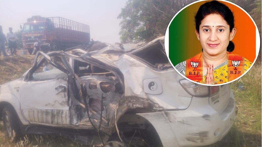 Alur Ex MLA Neeraja Reddy Passed Away in Road Accident at Beechupally ...