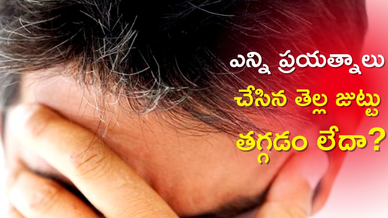 Premature White Hair: ఎన్ని ప్రయత్నాలు చేసిన తెల్ల జుట్టు తగ్గడం లేదా? ఇలా ఎలాంటి ఖర్చు లేకుండా 8 రోజుల్లో చెక్‌!