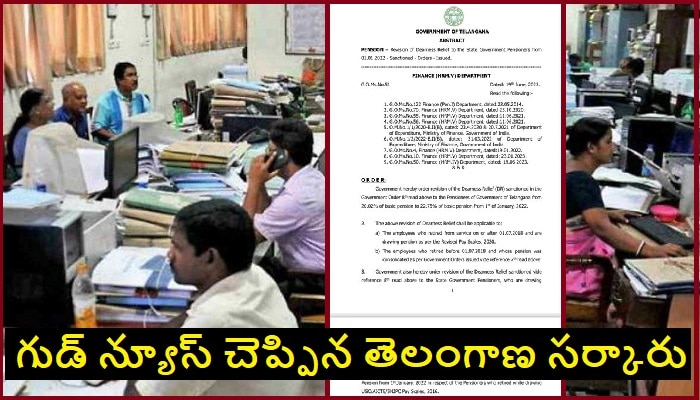 Telangana Govt To Release Per Cent Da And Dr To Govt Employees And