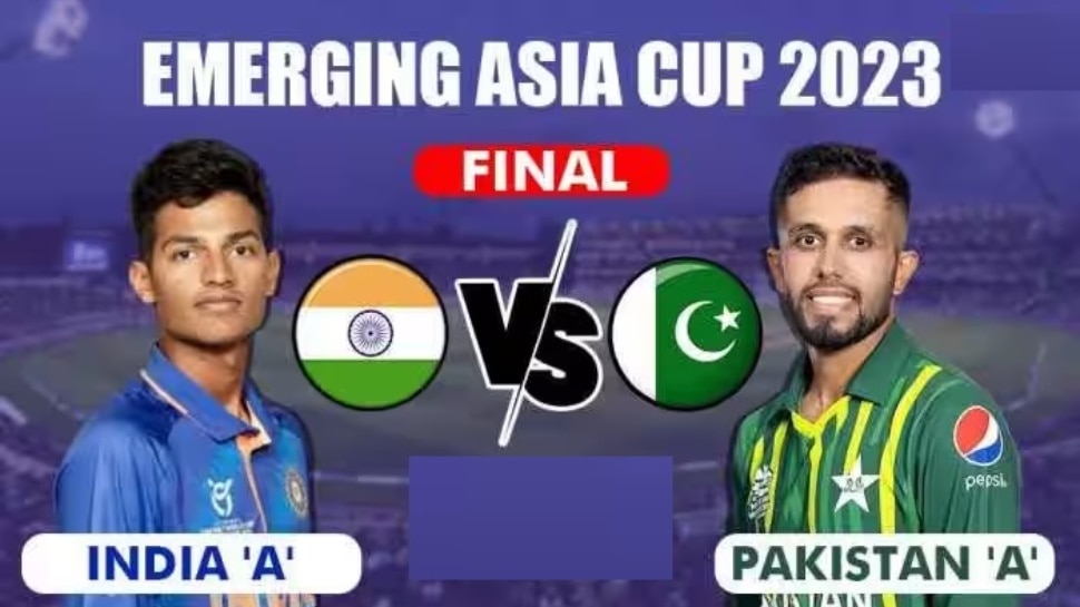 IND A vs PAK A Asia Cup 2023 Final India A Vs Pakistan A Emerging Asia