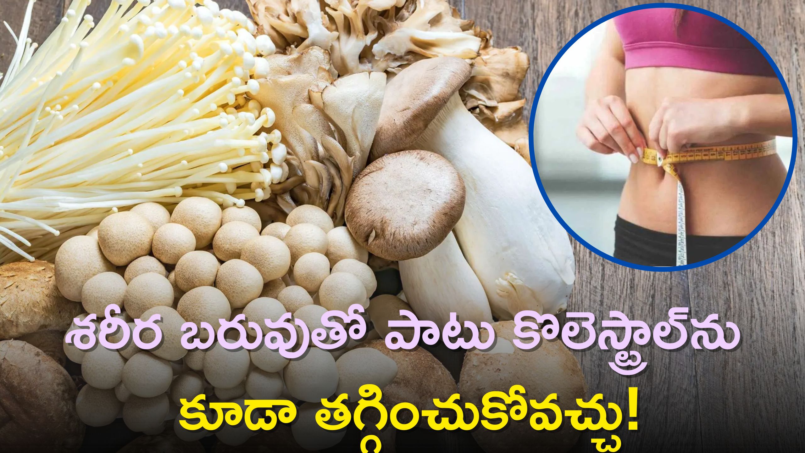 Mushroom Benefits: మష్రూమ్స్‌ తినడం వల్ల శరీర బరువుతో పాటు కొలెస్ట్రాల్‌ను కూడా తగ్గించుకోవచ్చు!