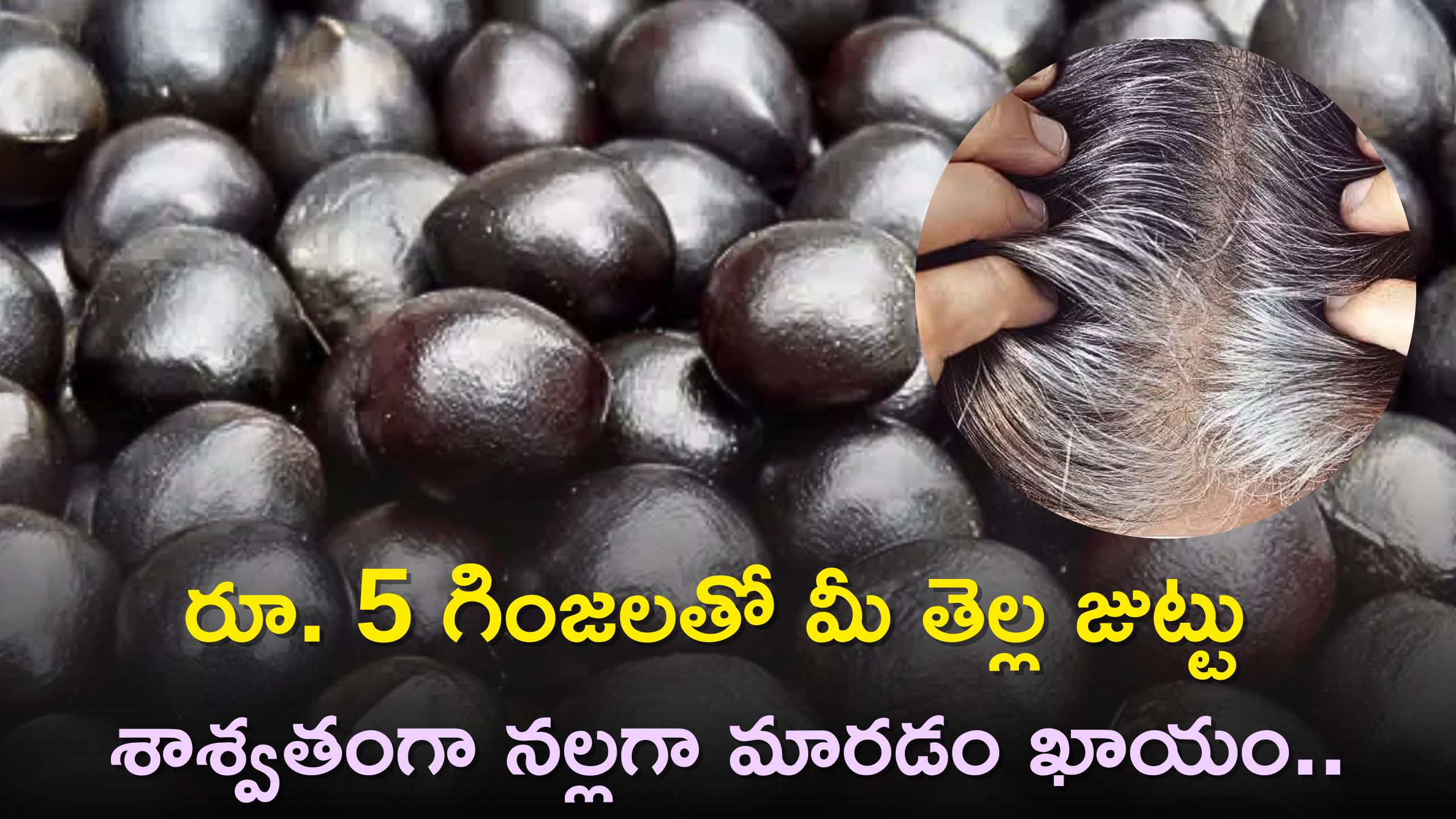 White Hair To Black Hair: రూ. 5ల ఈ గింజలతో మీ తెల్ల జుట్టు శాశ్వతంగా నల్లగా మారడం ఖాయం..