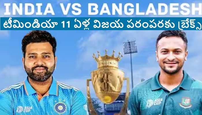 IND VS BAN Match Highlights: ఉత్కంఠభరితమైన మ్యాచ్‌లో టీమిండియాకు షాకిచ్చిన బంగ్లాదేశ్.. 6 పరుగుల తేడాతో విజయం