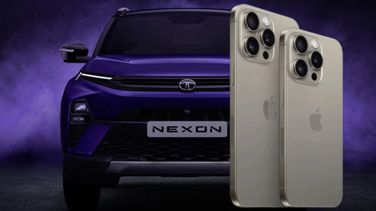 Tata Nexon at 4 iPhone 15 Price: కేవలం 4 ఐఫోన్ ధరలకే.. టాటా నెక్సాన్ కారు.. త్వరపడండి!