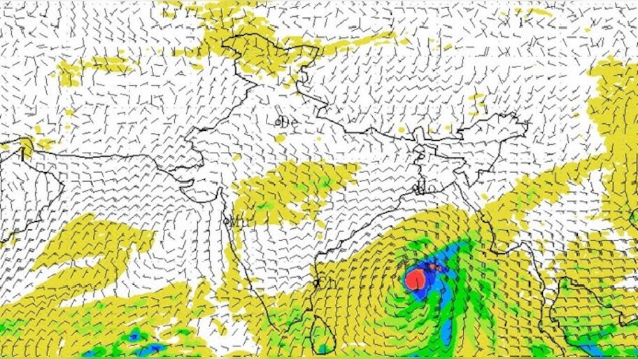 Cyclone Michaung alert to ap, moderate to heavy rains from 1 december ...