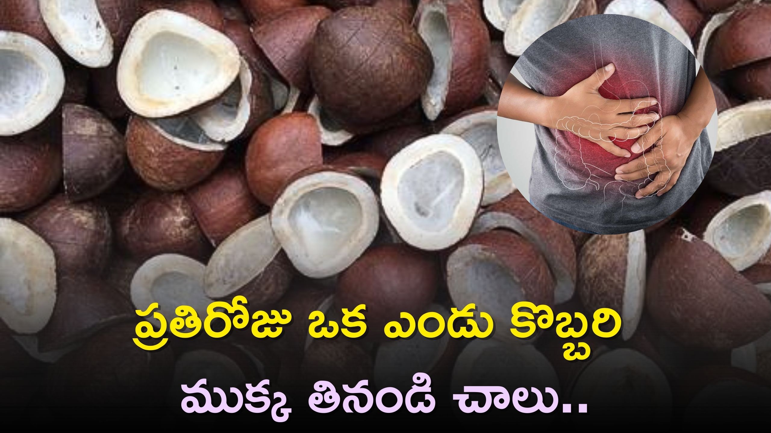 Dry Coconut Benefits: ప్రతిరోజు ఒక ఎండు కొబ్బరి ముక్క తినండి చాలు..ఫలితాలు మీరే చూస్తారు..