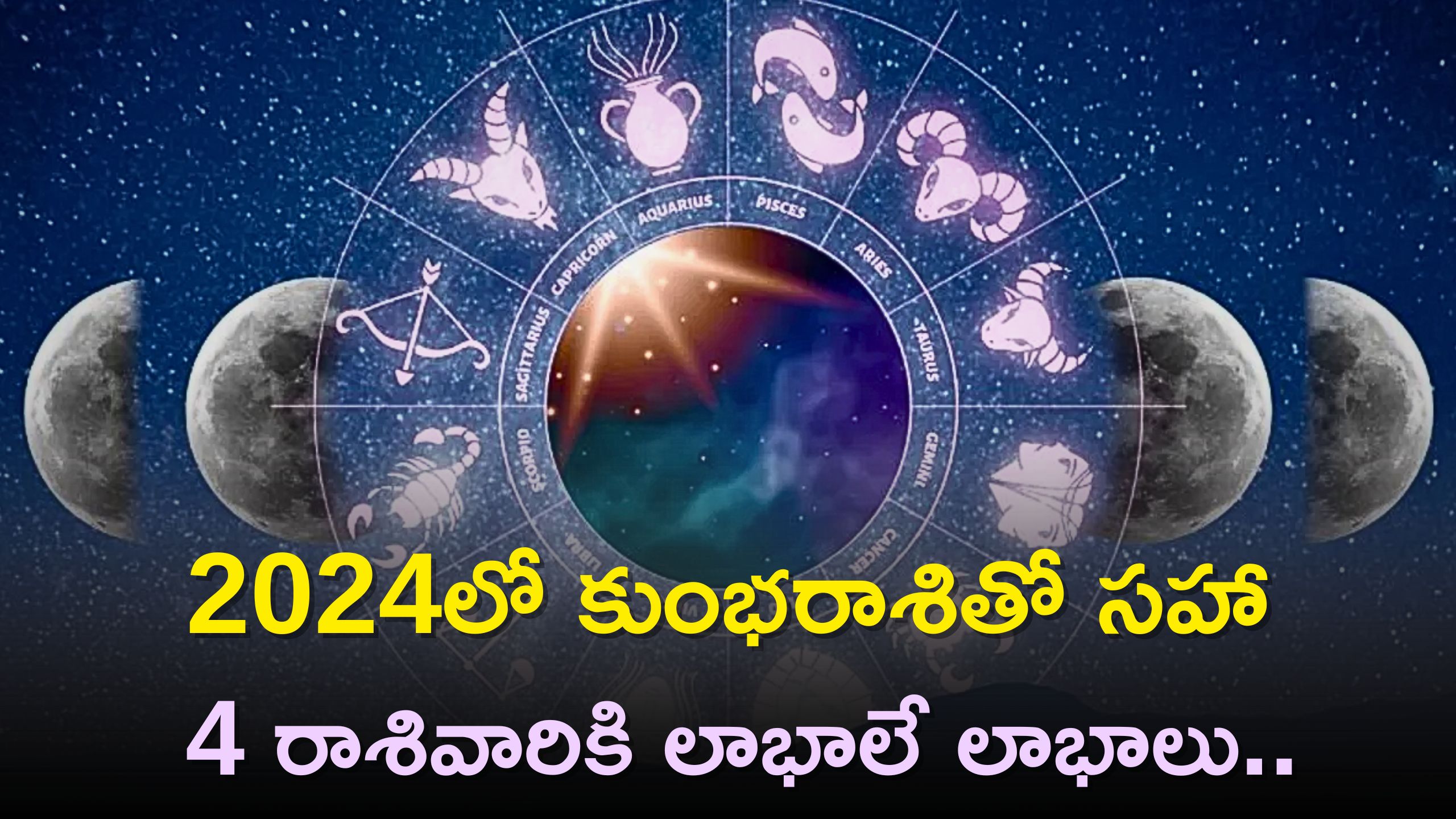 Rasi Phalalu Telugu In Year 2024 2024 Lucky Zodiac Sign 2024లో