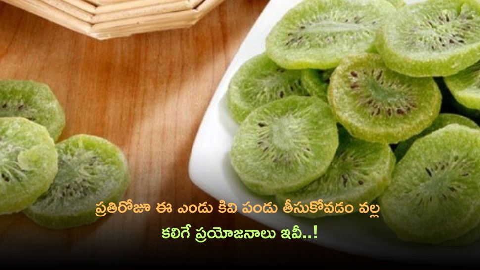 Dry Kiwi: ప్రతిరోజూ ఈ ఎండు కివి పండు తీసుకోవడం వల్ల కలిగే ప్రయోజనాలు ఇవీ..!