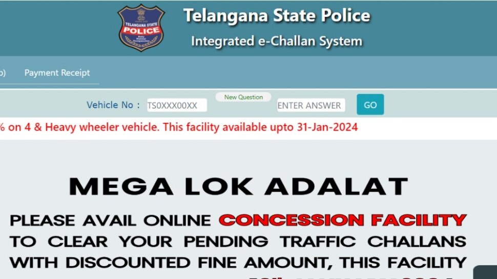 TS E Challan Telangana Police Extended Last Date To Pay Traffic 