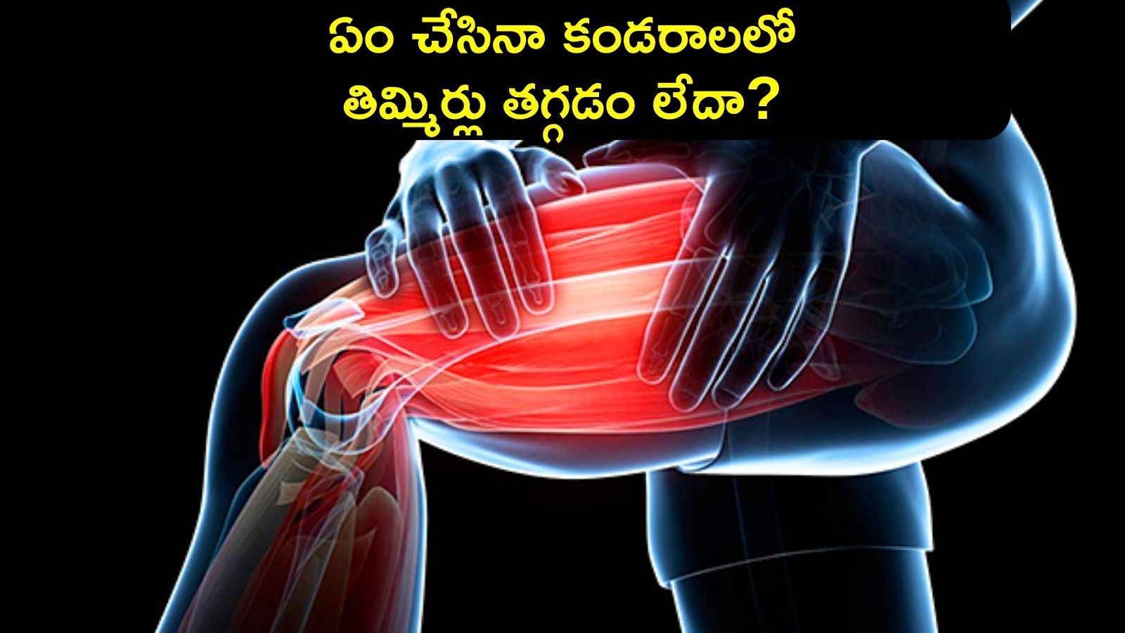 Muscle Cramps: ఏం చేసినా కండరాలలో తిమ్మిర్లు తగ్గడం లేదా? రూపాయి ఖర్చు లేకుండా ఇలా చెక్ పెట్టండి..