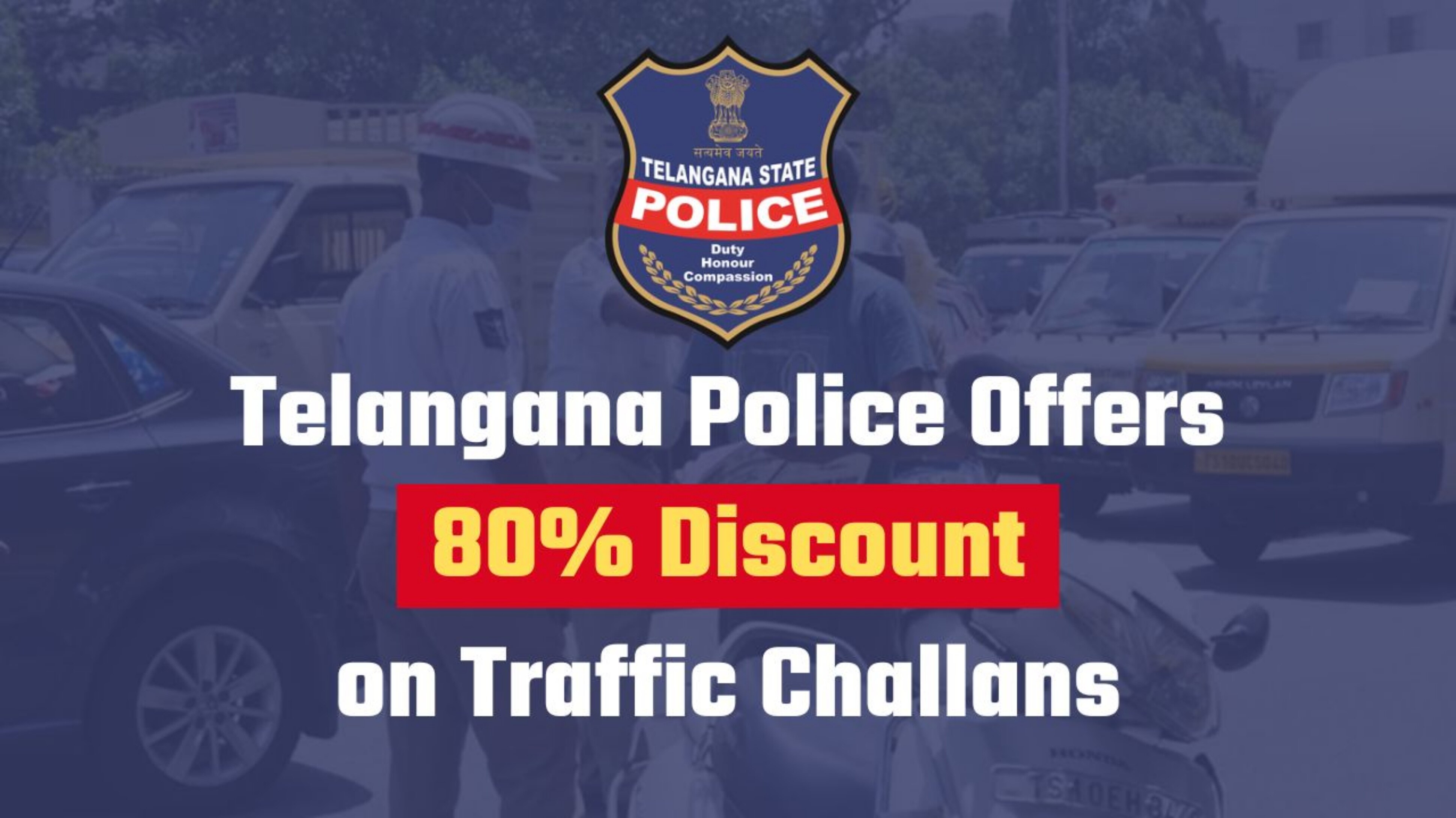 No More Date Extension To E Challan Discount Says Telangana Police Rv 
