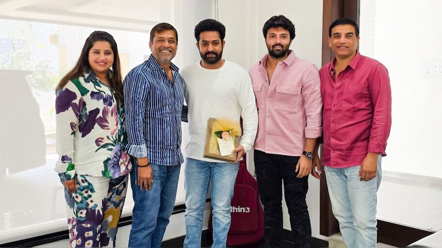 Actor Jr NTR Gets Invitation For Dil Raju's Nephew Marriage Rv | Dil ...