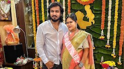 Nikhil Good News: అభిమానులకు శుభవార్త చెప్పిన యంగ్‌ హీరో నిఖిల్‌.. చిన్నికృష్ణుడా.. గోపికనా.?