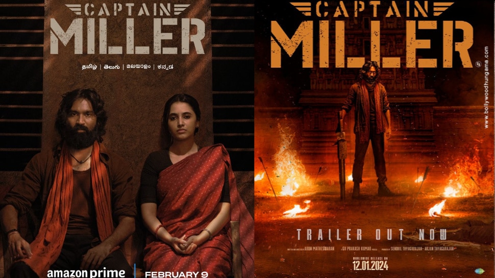 Dhanush - Captain Miller OTT News: నేటి నుంచే ప్రముఖ ఓటీటీలో ధనుశ్ కెప్టెన్ మిల్లర్ మూవీ..