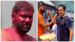 Holi 2024: రంగుల్లో మునిగి తేలిన టీమిండియా క్రికెటర్లు.. వైరల్ అవుతున్న వీడియోలు..