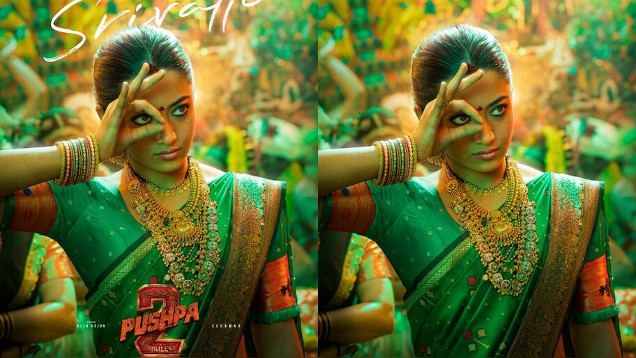 Pushpa 2 srivalli look released due to Rashmika Mandanna birthday here ...