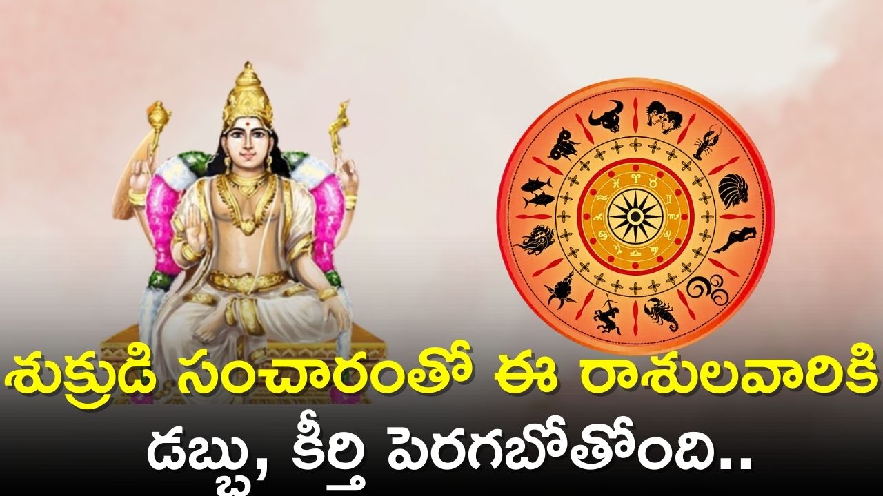 Venus Transit 2024: శుక్రుడి సంచారంతో ఈ రాశులవారికి డబ్బు, కీర్తి పెరగబోతోంది..