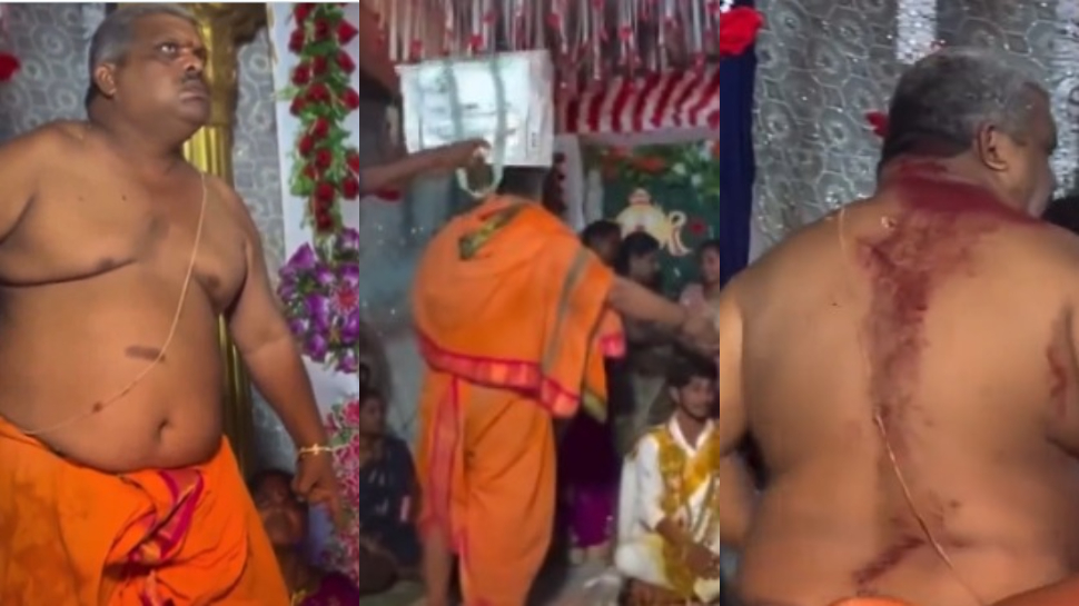 Pandit Insulted In Wedding: పెళ్లిలో పురోహితుడికి ఘోర అవమానం.. ఆగ్రహం వ్యక్తం చేస్తున్న నెటిజన్లు..వీడియో వైరల్.. Pandit Insulted In Wedding: పెళ్లిలో పురోహితుడికి ఘోర అవమానం.. ఆగ్రహం వ్యక్తం చేస్తున్న నెటిజన్లు..వీడియో వైరల్..