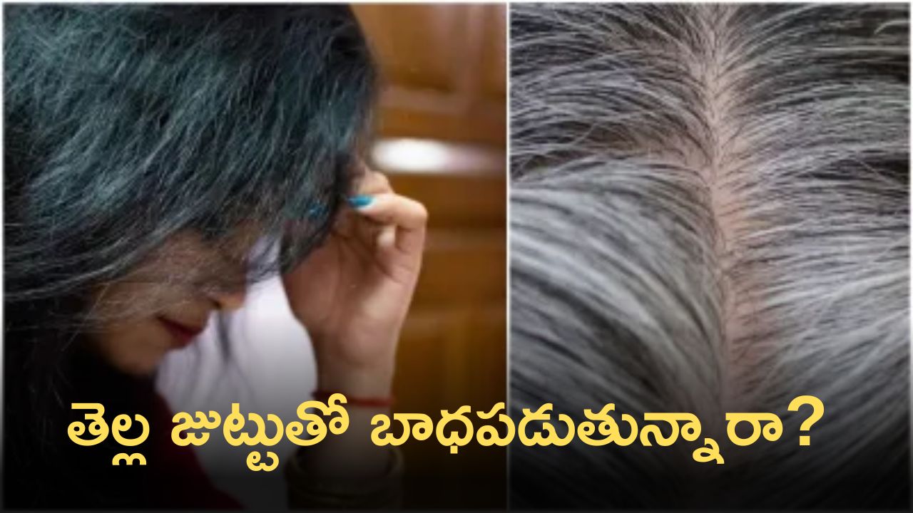 White Hair: తెల్ల జుట్టుతో బాధపడుతున్నారా? ఈ ట్రిక్‌ ట్రై చేయండి!