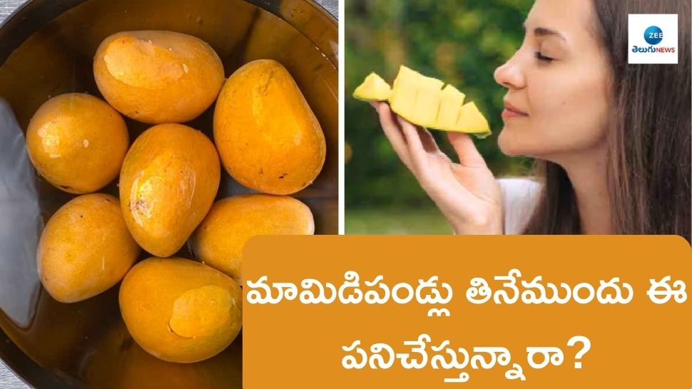 why we should soak mangoes in water before eating them | Mangoes Soaked
