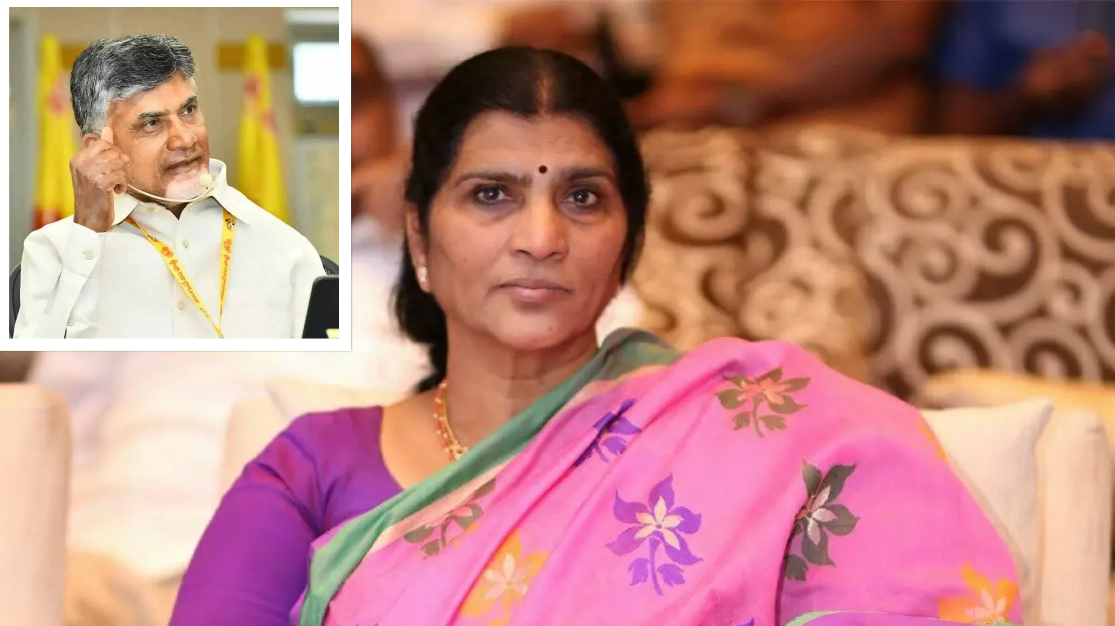 CBN Atleast Did Not Passed 7th Class Ex CM Wife Lakshmi Parvathi In ...