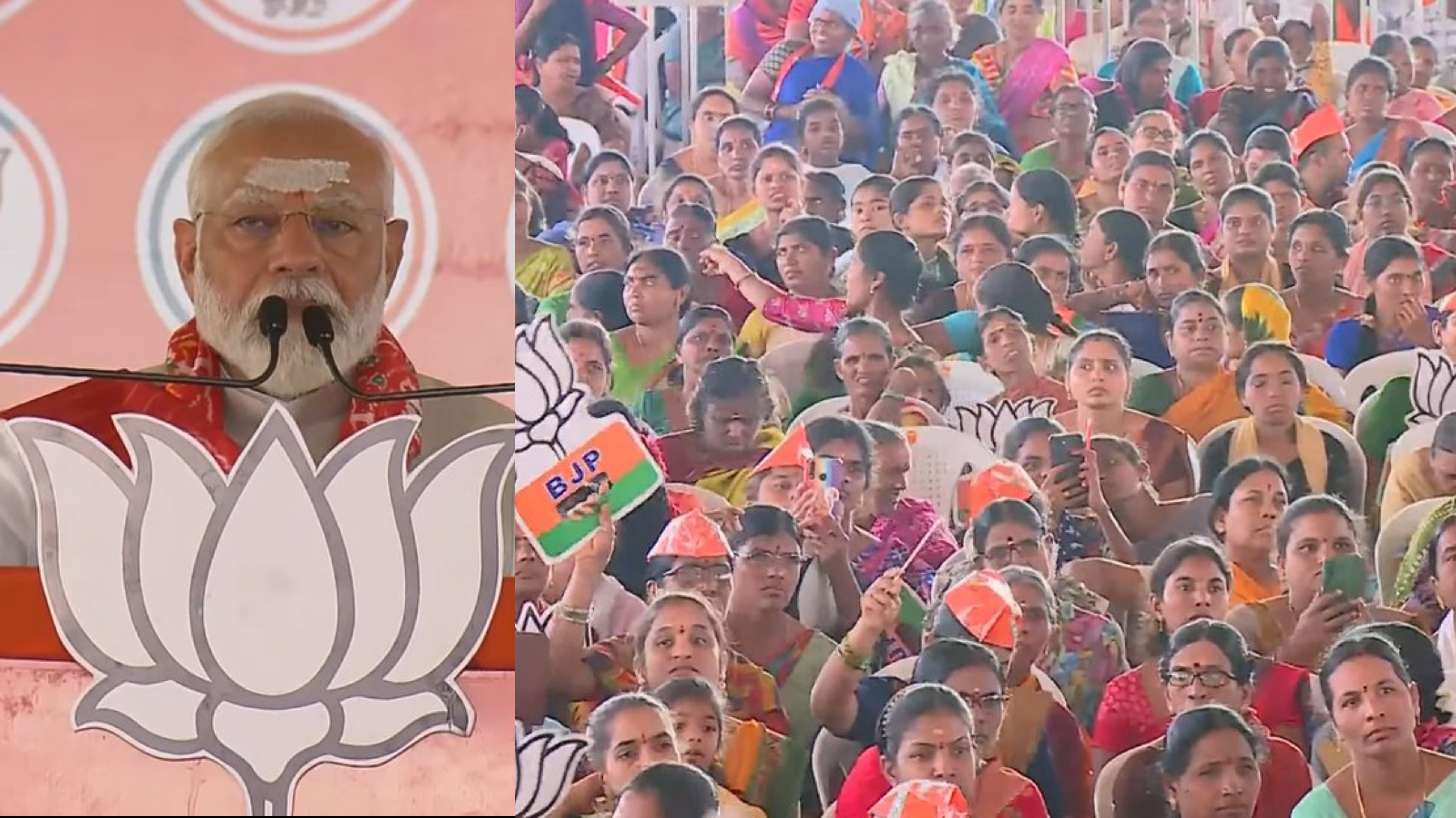 Narendra Modi: బీఆర్‌ఎస్‌, కాంగ్రెస్‌ల సిద్ధాంతం బై ద ఫ్యామిలీ, ఫర్ ద ఫ్యామిలీ.. ఆఫ్ ద ఫ్యామిలీ