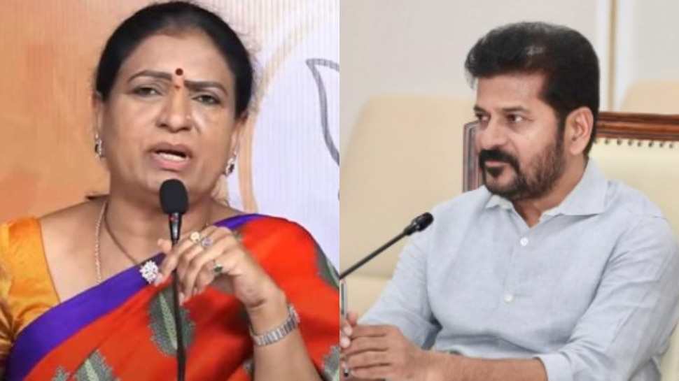 Dk Aruna: రేవంత్ జూటా మాటలు మాట్లాడుతున్నారు.. పోలింగ్ వేళ ఫైర్ అయిన బీజేపీ అభ్యర్థి డీకే అరుణ..