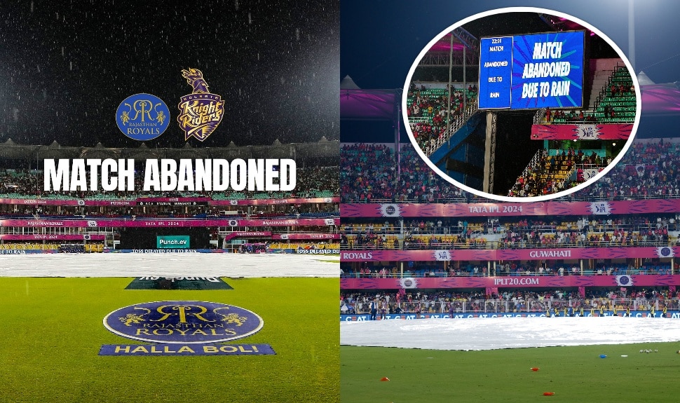 IPL 2024 RR vs KKR: రాజస్థాన్‌ ఆశలపై నీళ్లు.. వర్షం కారణంగా కేకేఆర్‌తో‌ మ్యాచ్‌ రద్దు