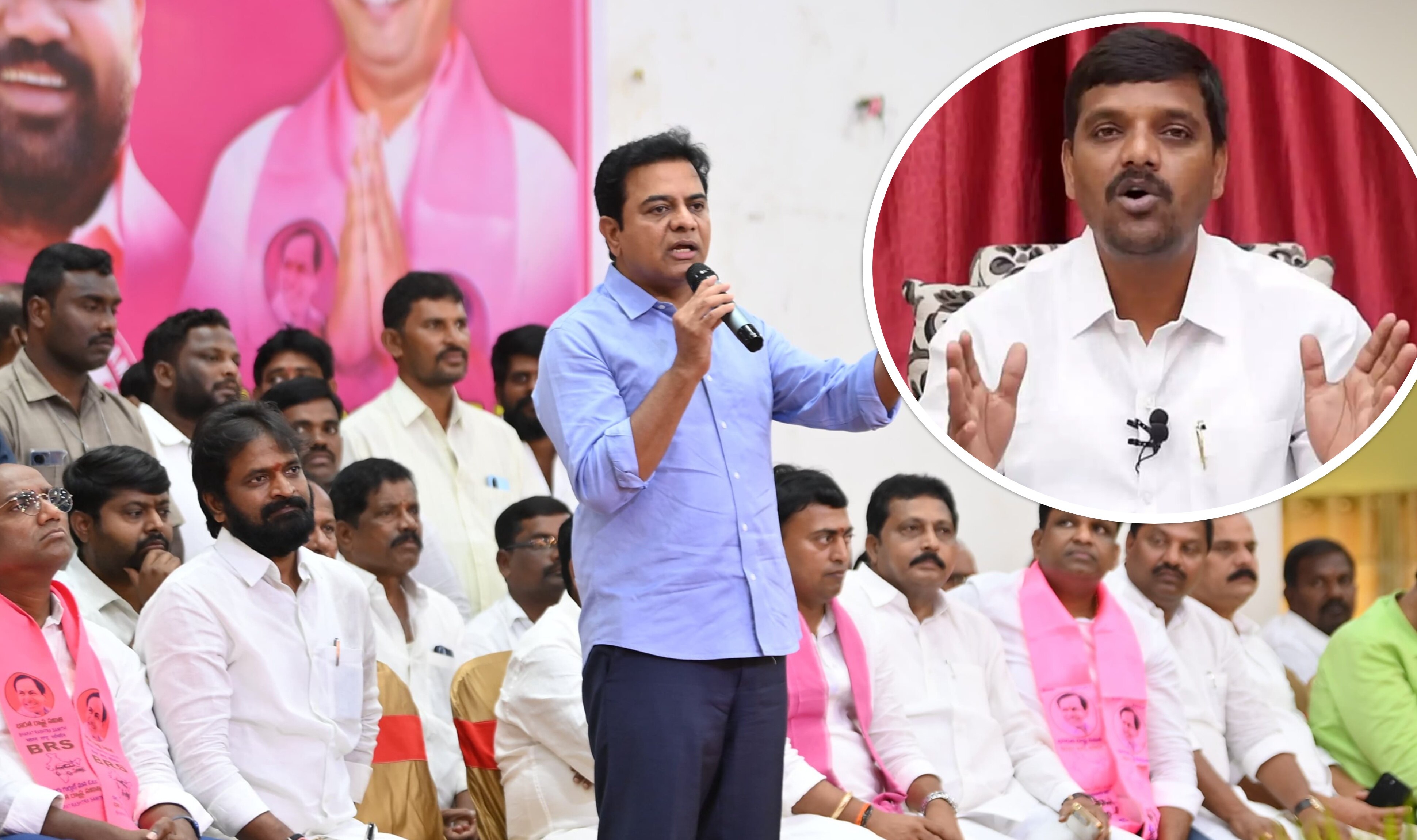 KT Rama Rao Sensational Comments On Teenmar Mallanna At Nalgonda Rv ...
