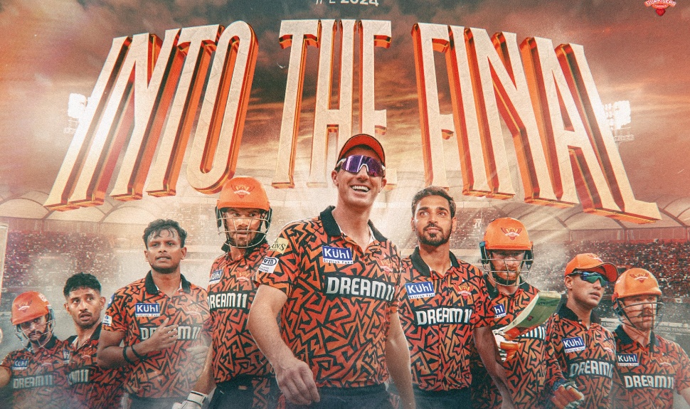 SRH In IPL Final: ఐపీఎల్ ఫైనల్లోకి సన్రైజర్స్ హైదరాబాద్.. ట్రోఫీ కోసం కోల్కత్తాతో ఢీ SRH In IPL Final: ఐపీఎల్ ఫైనల్లోకి సన్రైజర్స్ హైదరాబాద్.. ట్రోఫీ కోసం కోల్కత్తాతో ఢీ