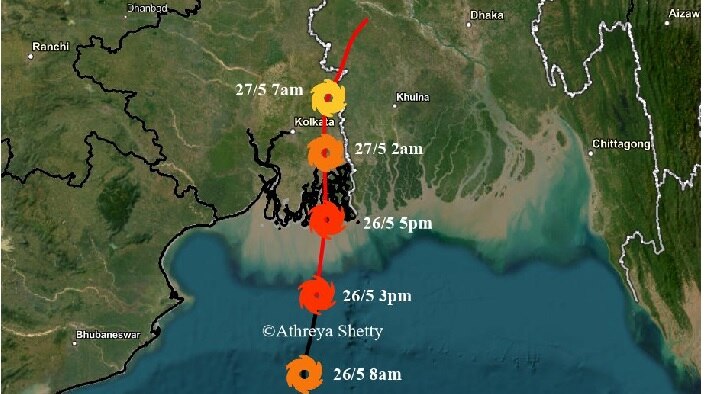Remal Cyclone live updates: తీరం దాటిన రెమాల్ తుపాను, బెంగాల్‌లో భారీ వర్షాలు