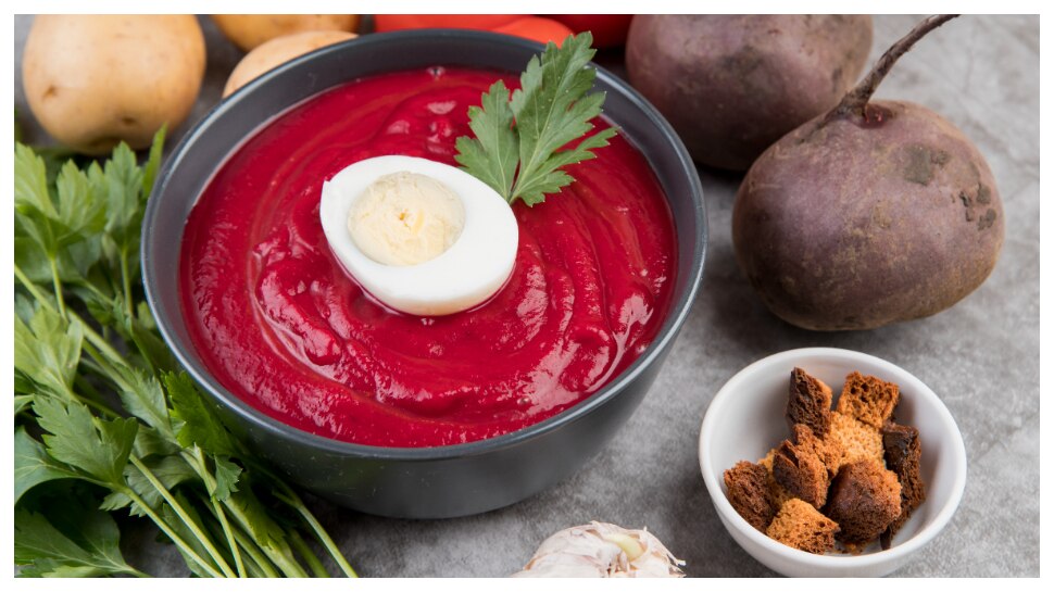 Cold Beetroot soup: కోల్డ్ బీట్‌రూట్‌ సూప్‌.. ఆరోగ్యవంతంగా రుచిగా ఇలా తయారు చేసుకోండి..