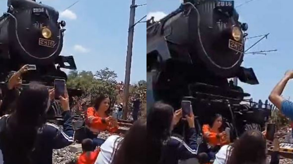 Viral Video: కొంప ముంచిన సెల్ఫీ సరదా.. వైరల్ గా మారిన ఒళ్లు గగుర్పొడిచే వీడియో.. Viral Video: కొంప ముంచిన సెల్ఫీ సరదా.. వైరల్ గా మారిన ఒళ్లు గగుర్పొడిచే వీడియో..