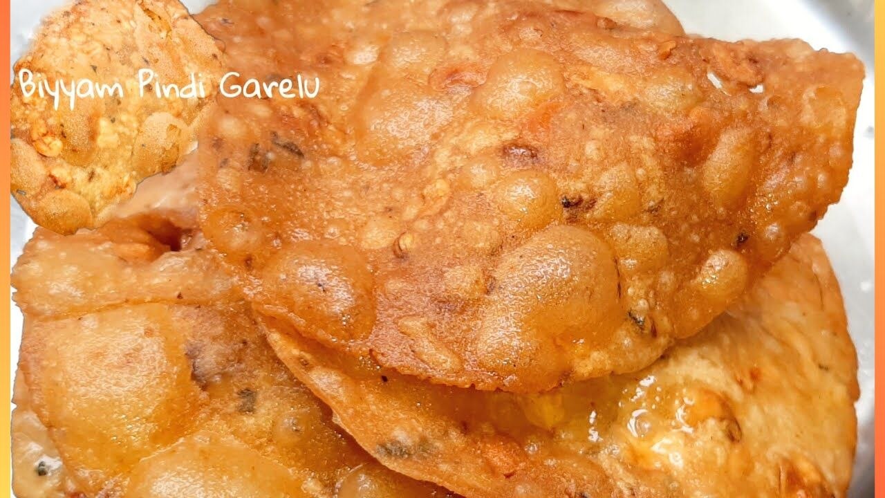 Biyyam Pindi Garelu Very Easy To Make | Biyyam Pindi Garelu: బియ్యం ...