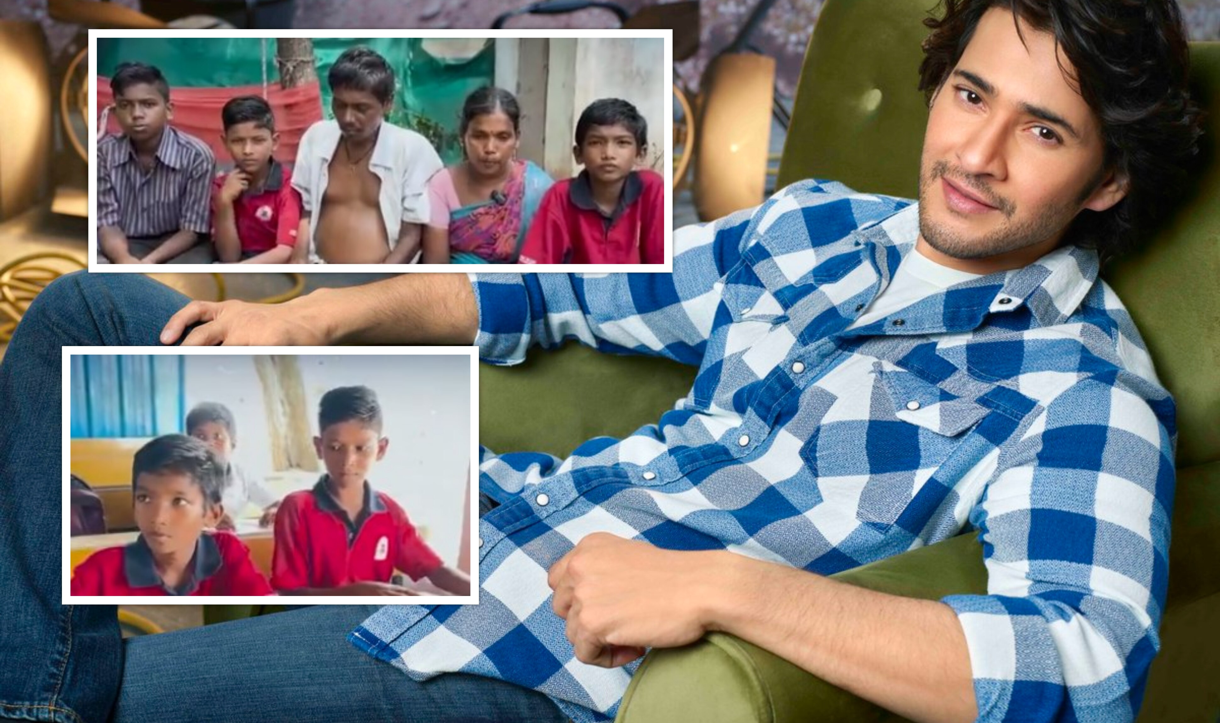 Super Star Mahesh Babu Golden Heart Helps To His Die Fan Children ...