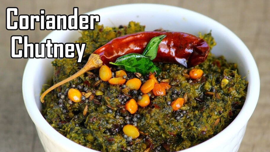 Kothi Meera Pachadi Making Process At Home | Kothimeera Pachadi ...