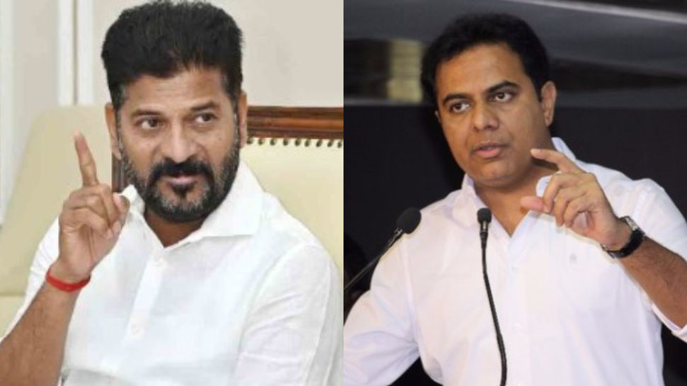 Revanth Reddy Vs KTR: ఒకే స్టేజీ మీద బద్ధ శత్రువులు... అటు రేవంత్ రెడ్డి ఇటూ కేటీఆర్.. ఎక్కడో తెలుసా..? Revanth Reddy Vs KTR: ఒకే స్టేజీ మీద బద్ధ శత్రువులు... అటు రేవంత్ రెడ్డి ఇటూ కేటీఆర్.. ఎక్కడో తెలుసా..?