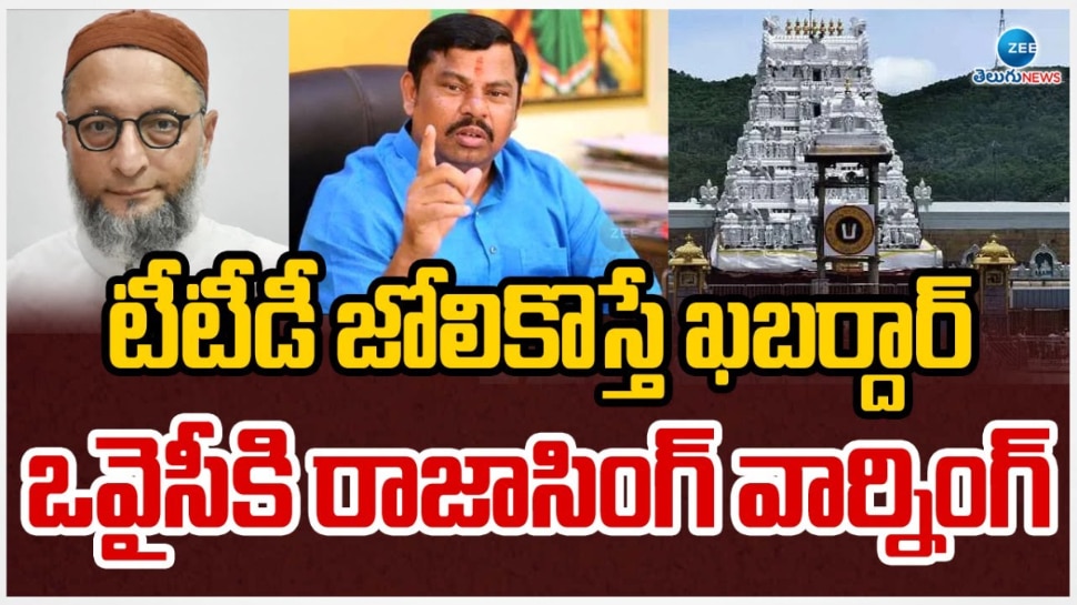 Raja Singh VS Asaduddin: టీటీడీ బోర్డు వ్యవహారం.. అసదుద్దీన్‌కు చుక్కలు చూపించిన ఎమ్మెల్యే రాజాసింగ్.. ఏమన్నారో తెలుసా..?