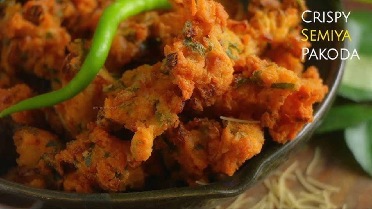 Semiya Pakodi: కరకరలాడే సేమియా పకోడీ.. బెస్ట్​ టీ టైమ్​ స్నాక్​ !!