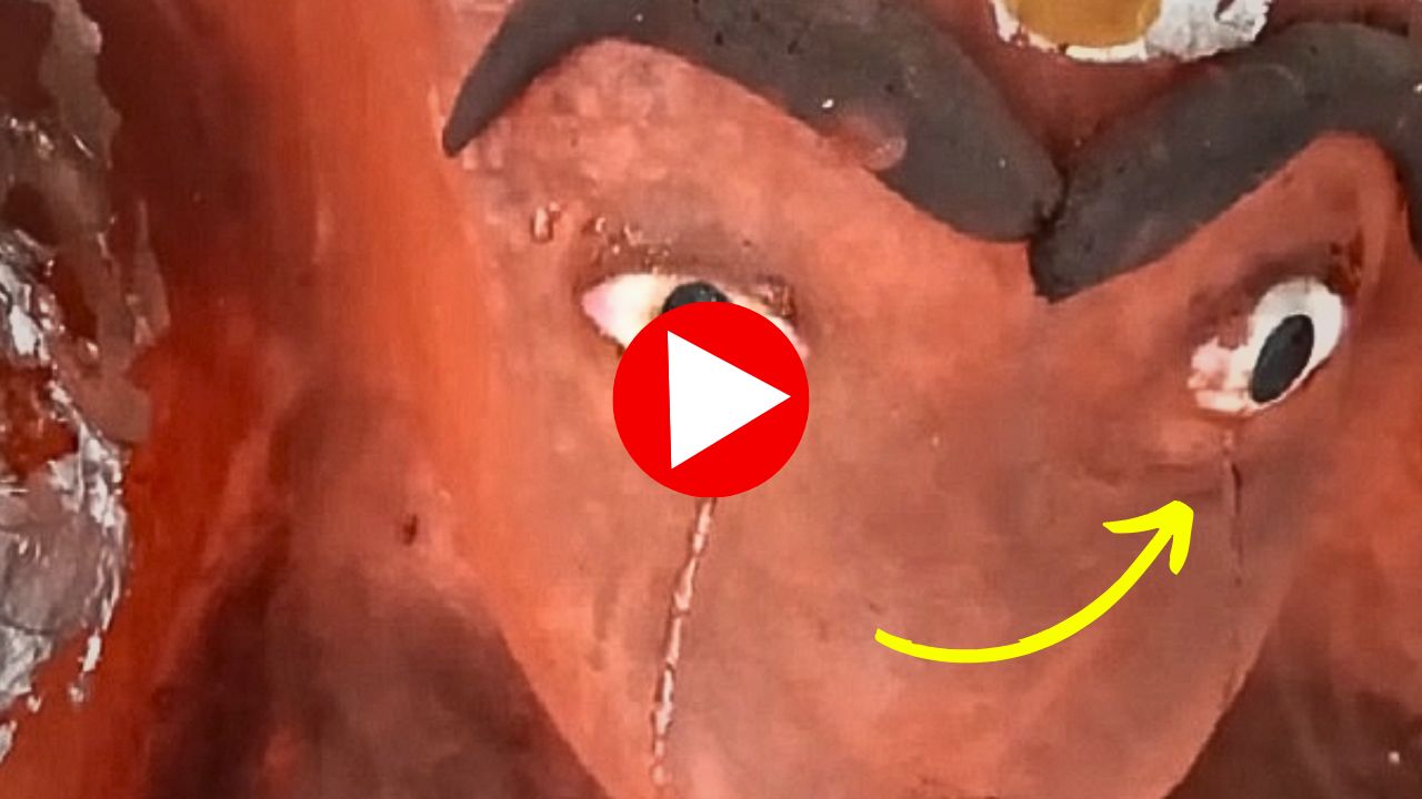 Hanuman Crying Video: బోరున ఏడ్చిన హనుమంతుడి విగ్రహం.. వీడియో చూస్తే అందరికీ బాదేస్తుంది!