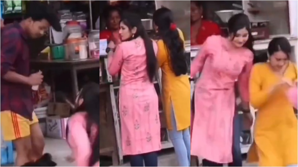 Viral Video:  వీళ్లు అమ్మాయిలు కాదు సామి.. అగ్గిబరాటాలు.. షాపు దగ్గర యువకుడ్ని ఏంచేశారో తెలుసా..?.. వీడియో వైరల్..