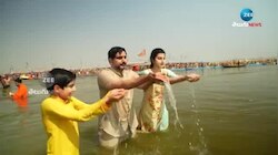 Nara lokesh: కుంభమేళలో నారా లోకేష్ దంపతులు... గంగమ్మ తల్లికి ప్రత్యేక పూజలు..