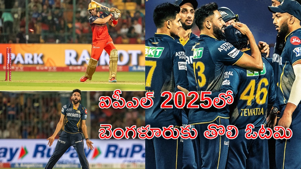 RCB vs GT Highlights: గురువుకు శిష్యుడి షాక్.. బెంగళూరు జోరుకు గుజరాత్ బ్రేక్! RCB vs GT Highlights: గురువుకు శిష్యుడి షాక్.. బెంగళూరు జోరుకు గుజరాత్ బ్రేక్!