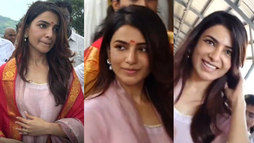 Samantha in Tirumala Video: తిరుమల శ్రీ వారిని దర్శించుకున్న సమంత.. టీటీడీకి డిక్లరేషన్ ఇచ్చి మరీ.. వీడియో ఇదే.. Samantha in Tirumala Video: తిరుమల శ్రీ వారిని దర్శించుకున్న సమంత.. టీటీడీకి డిక్లరేషన్ ఇచ్చి మరీ.. వీడియో ఇదే..