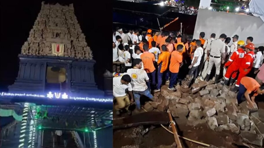 Simhachalam: చందనోత్సవం వేళ అప్పన్న ఆలయం వద్ద ఘోర ప్రమాదం.. 8 మంది భక్తుల మృతి..