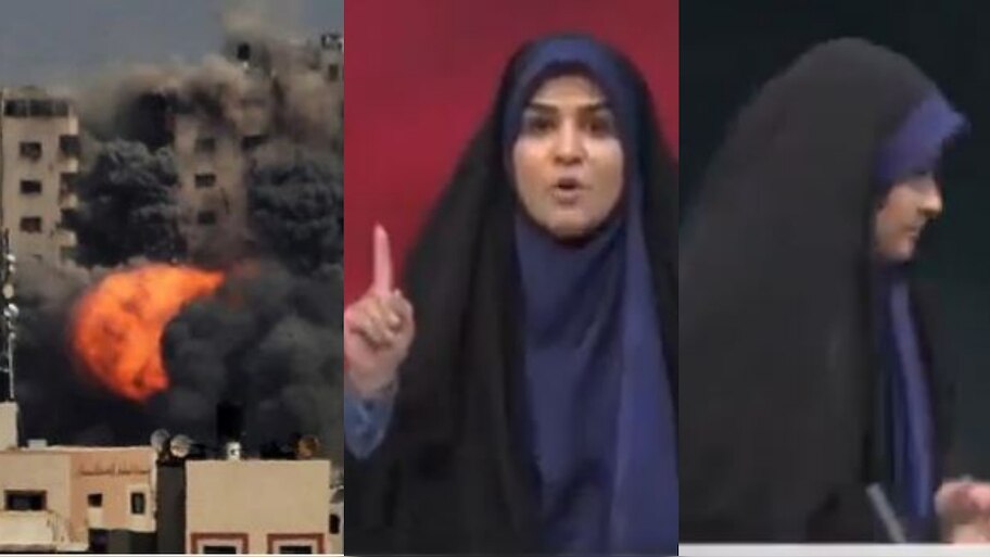 Israel Attacks Iran State TV Video: అట్లుంటదీ మరీ.. ఇరాన్ అధికారిక ఛానెల్ పై ఇజ్రాయేల్ మిసైల్ దాడి.. లైవ్ లో యాంకర్ పరుగులు.. వీడియో వైరల్..  