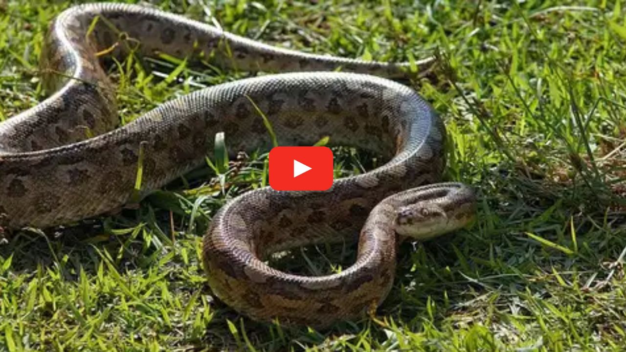 26-foot Biggest Anaconda Snake Trending Video Goes To Viral | Anaconda ...