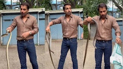 Sonu Sood Snake Video: ఉత్త చేతులతో భారీ పామును పట్టుకున్న నటుడు సోనూసూద్.. వీడియో 