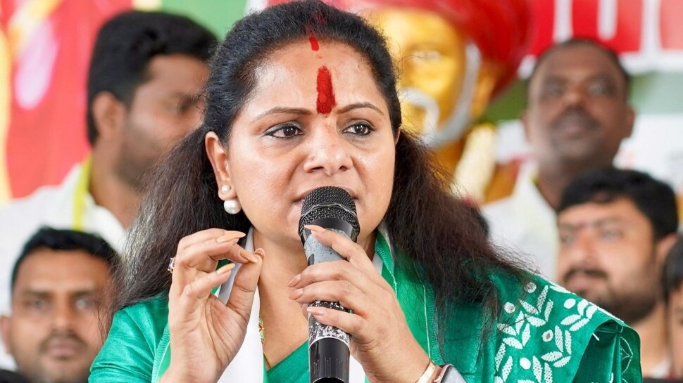 Kavitha Rmp MLC K Kavitha Slams To Revanth Reddy Maha Dharna In New Delhi | MLC ...
