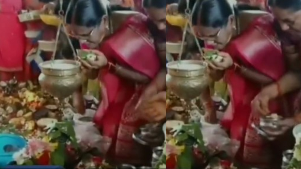 Video Viral: వామ్మో.. దేవుడి గుడిలో గట్టిగా అరుస్తు మహిళ హంగామా.. ఆమె కోరిక తెలిస్తే షాక్ అవ్వడం ఖాయం.. వీడియో వైరల్.. Video Viral: వామ్మో.. దేవుడి గుడిలో గట్టిగా అరుస్తు మహిళ హంగామా.. ఆమె కోరిక తెలిస్తే షాక్ అవ్వడం ఖాయం.. వీడియో వైరల్..